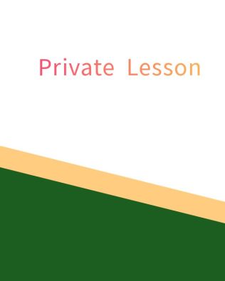 2 Hour Private Lesson